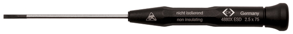 C.K. XonicESD Screwdrivers - Slotted parallel