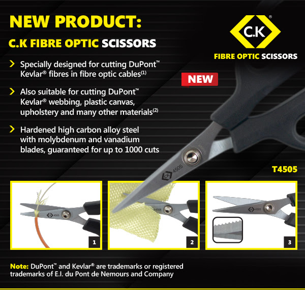 CK Fibre Optic Scissors