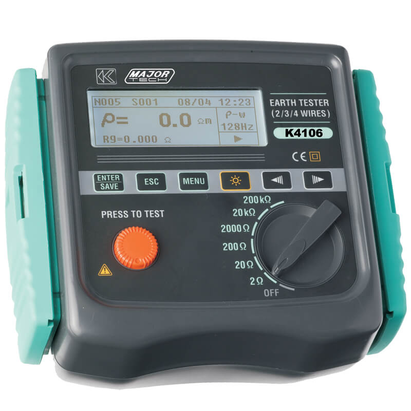 Major Tech Earth Resistivity and Resistance Tester