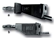 MULTI-CONTACT 4mm Lab. leads with Multilam and individual parts