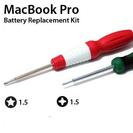 Christensen MacBook Pro 15 Battery Repair Kit Star 5 Point 2.0