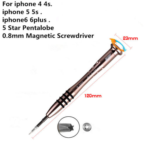 Christensen IPhone 4,4s,5,5c,5s,6&6+ pentalobe P2 screwdriver