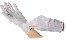 WARMBIER ESD-Gloves polyester - with PU-coating